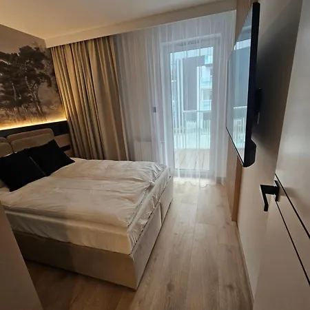 Kwiatano Plazowa -sauna, Jacuzzi ,klima ,parking, 100m Do Morza Apartment Grzybowo (West Pomeranian)