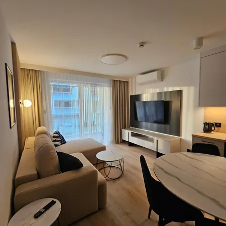 Kwiatano Plazowa -sauna, Jacuzzi ,klima ,parking, 100m Do Morza * Grzybowo (West Pomeranian)